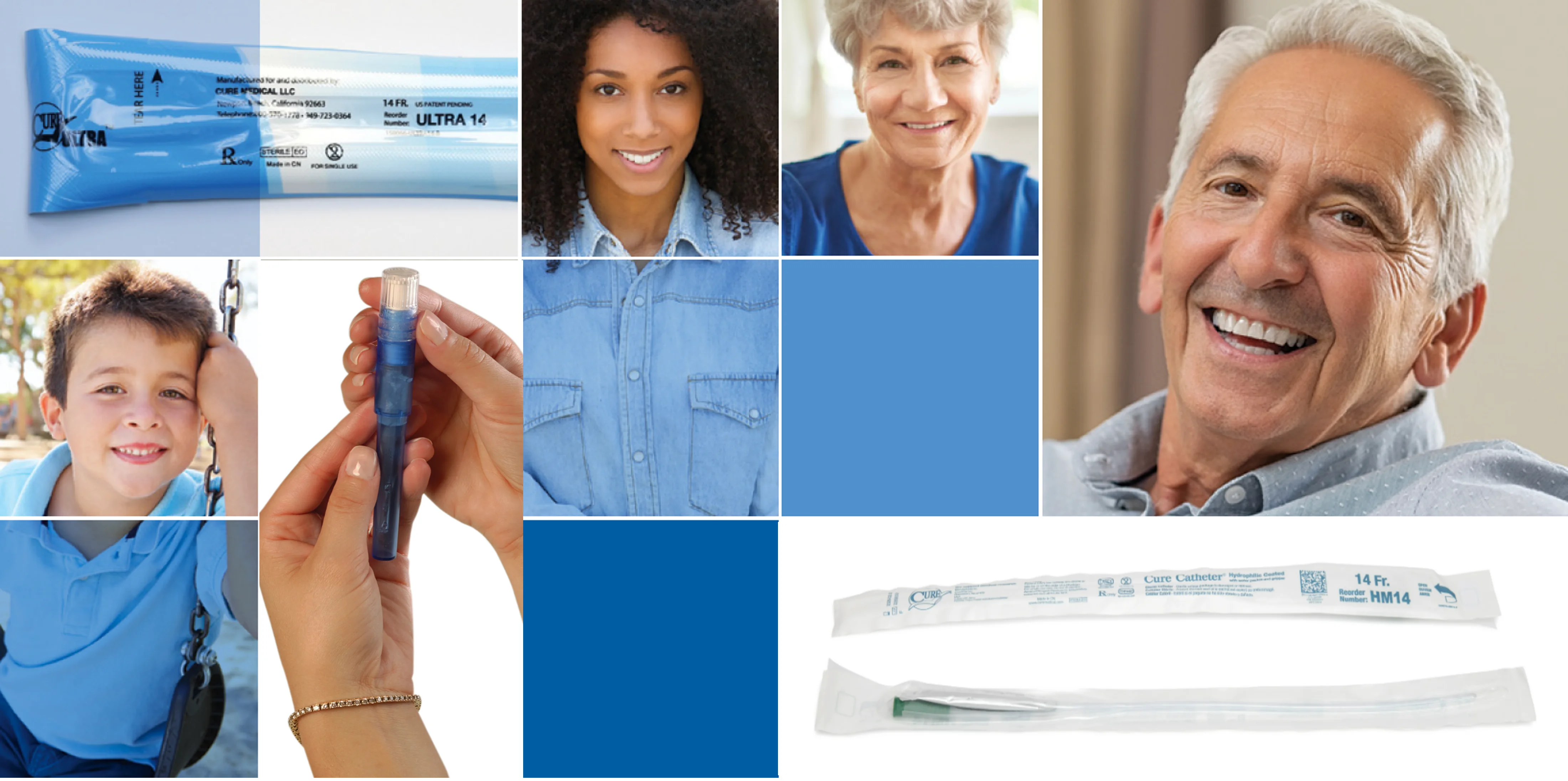 Un collage de personnes