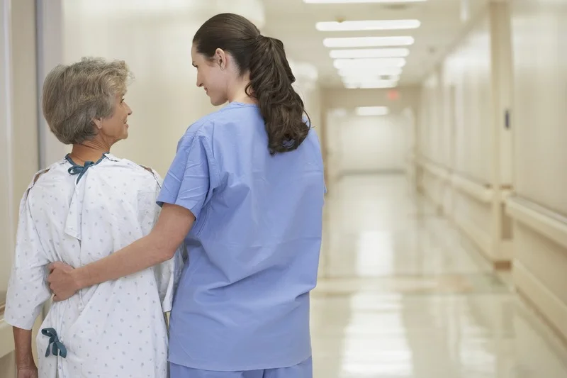 un médico y un paciente